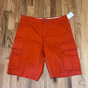 Men’s twill cargo shorts